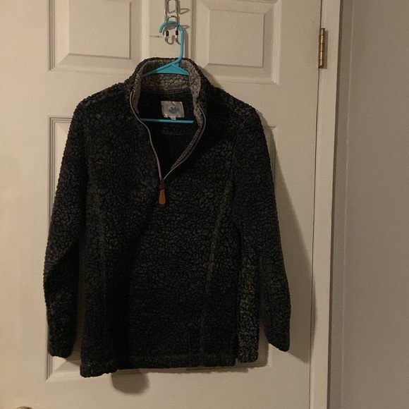 Fluffy quarter zip jacket - Picture 2 of 3